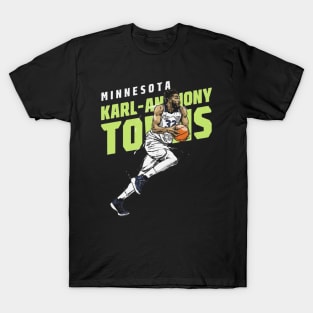 karl anthony towns drive T-Shirt